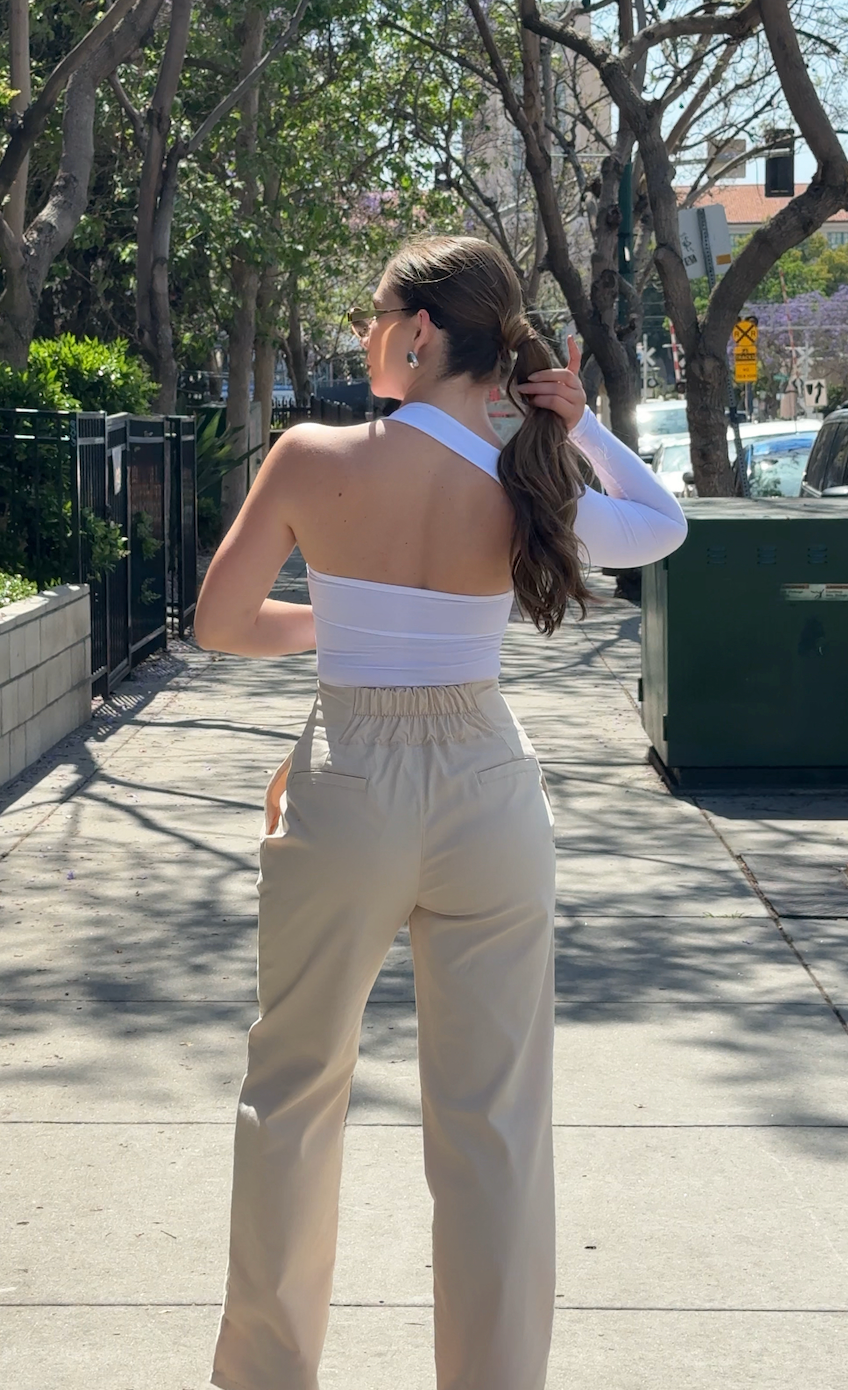 Pantalon Julie Crema