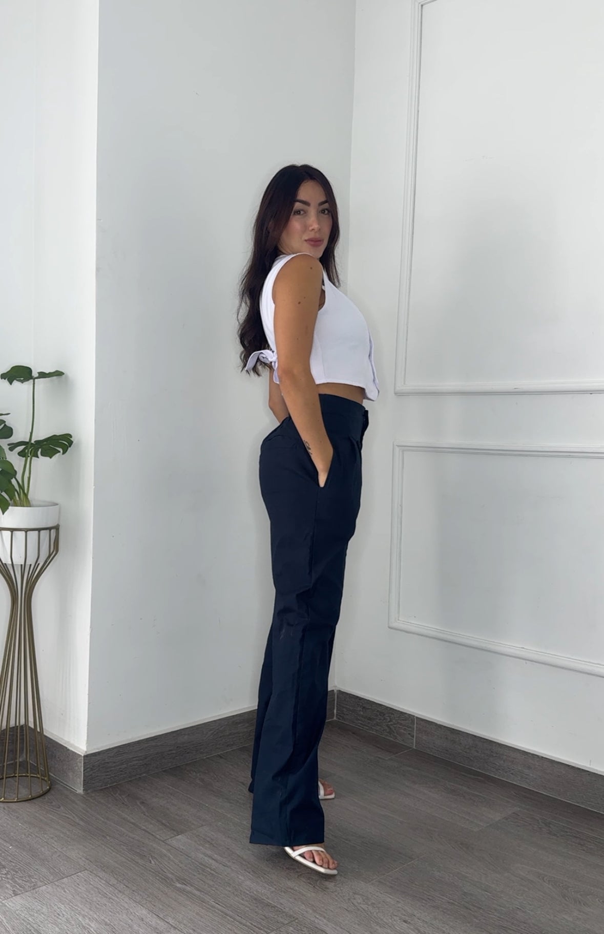 Pantalon Julie Azul Oscuro