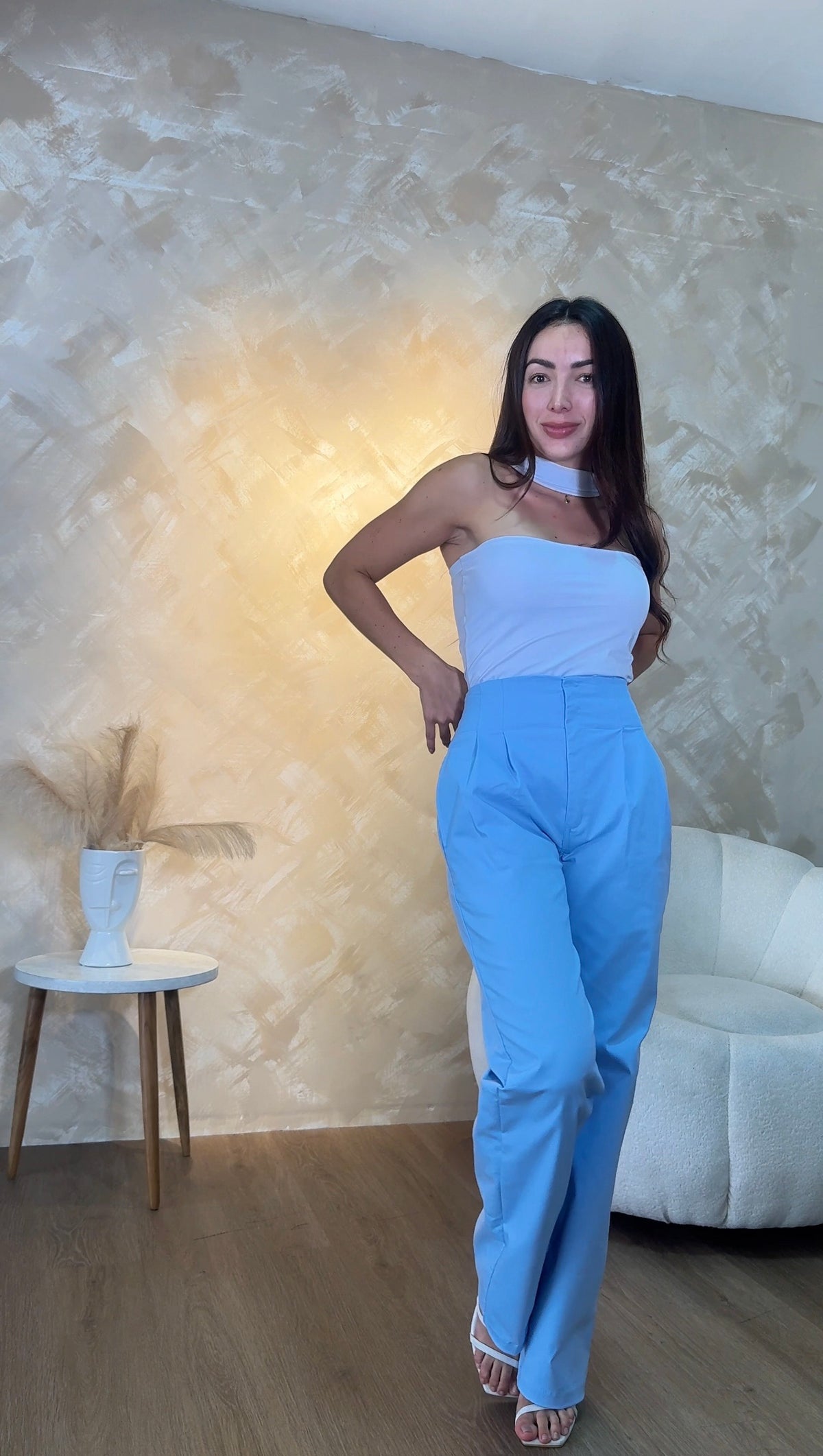 Pantalon Julie Azul Cielo